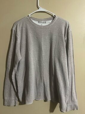Reclaimed Heather Gray Crewneck Tee